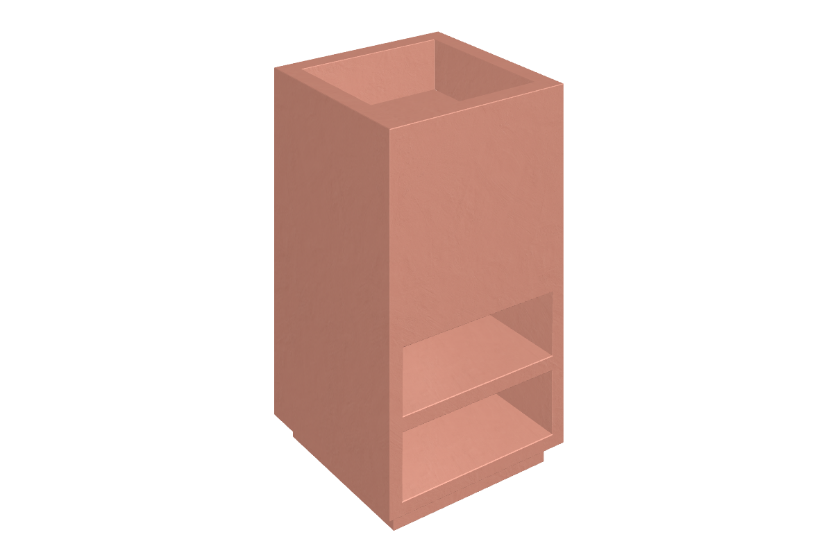 Surface, Scarlet, Honed Satin