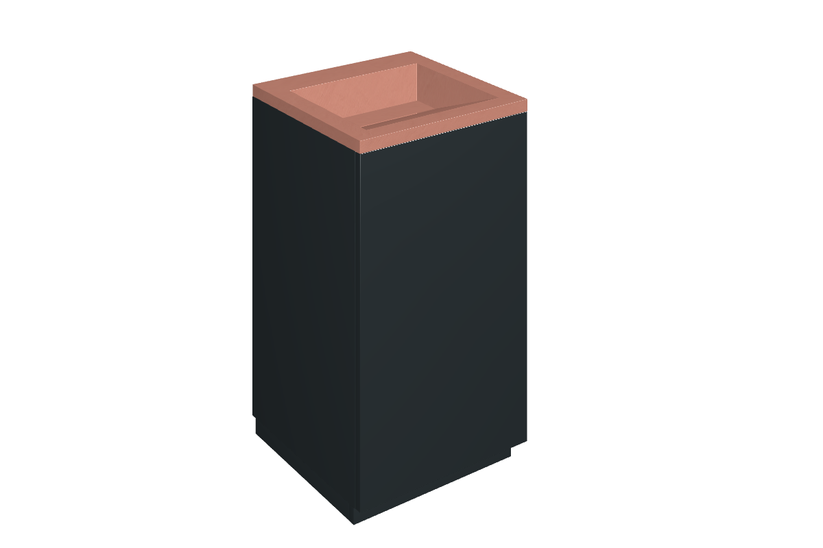 Surface, Scarlet, Honed Satin