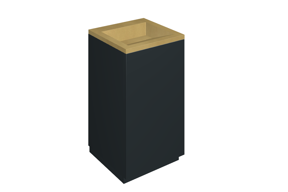 Continuum, Brass Gold, Honed