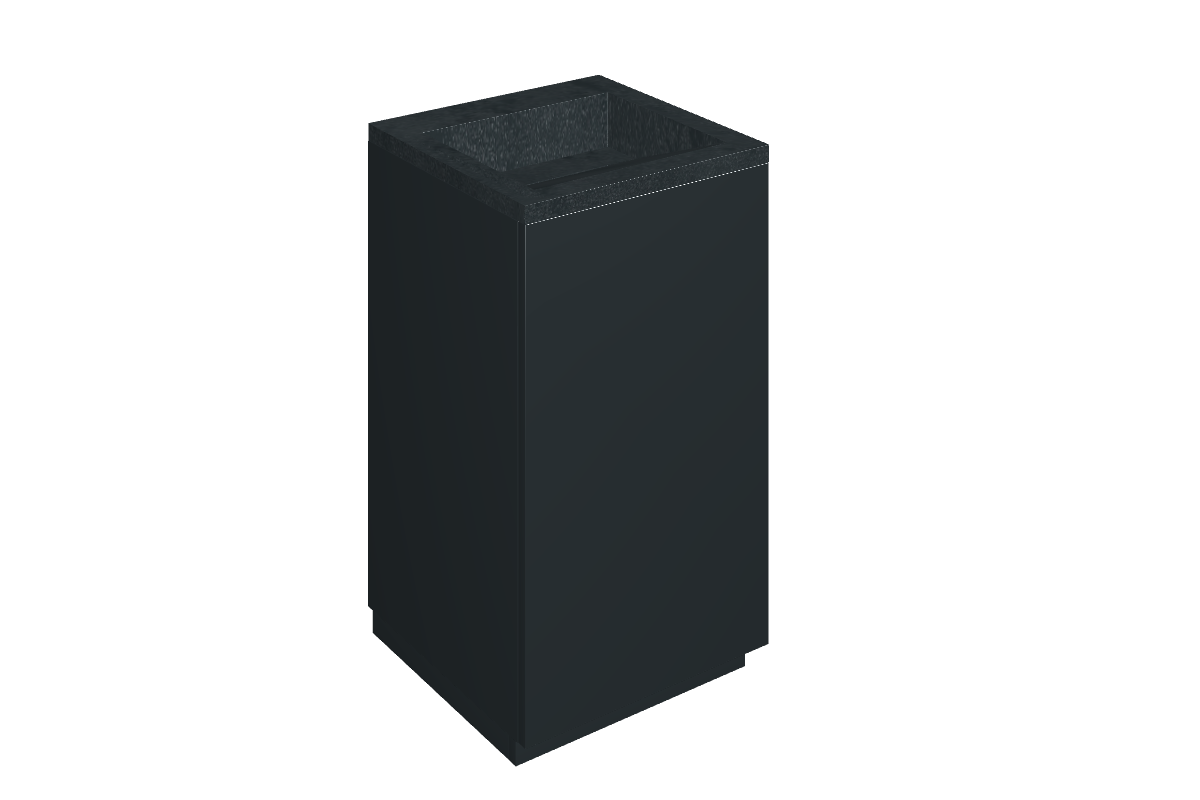 Materia, Titanio, Honed Satin