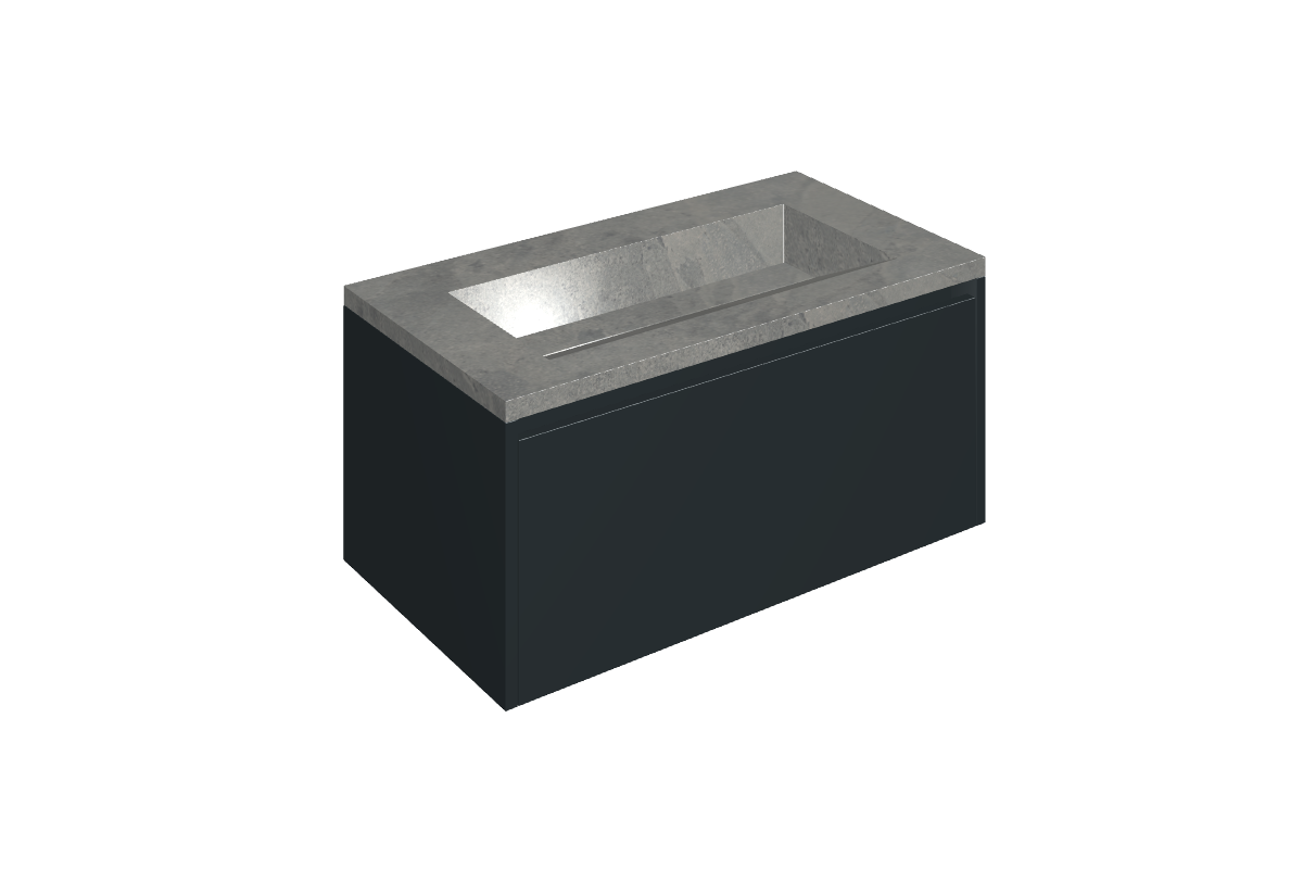 Materia, Carbonio, Honed Satin