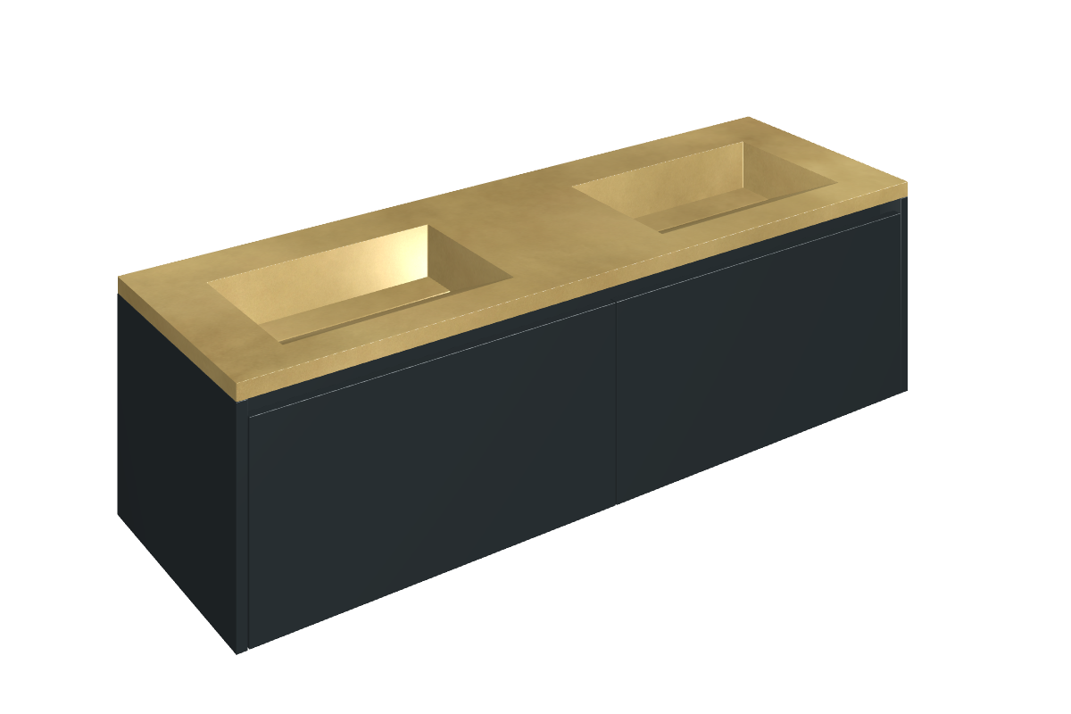 Continuum, Brass Gold, Honed