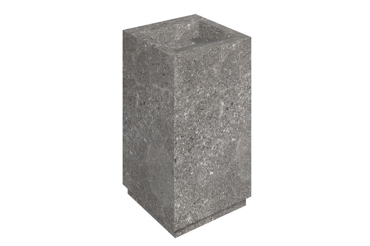 Contempora, Carbon, Honed Satin