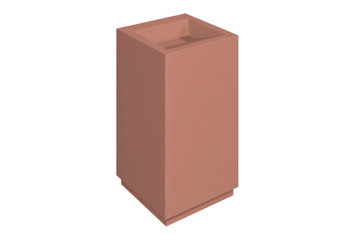 Surface, Scarlet, Honed Satin