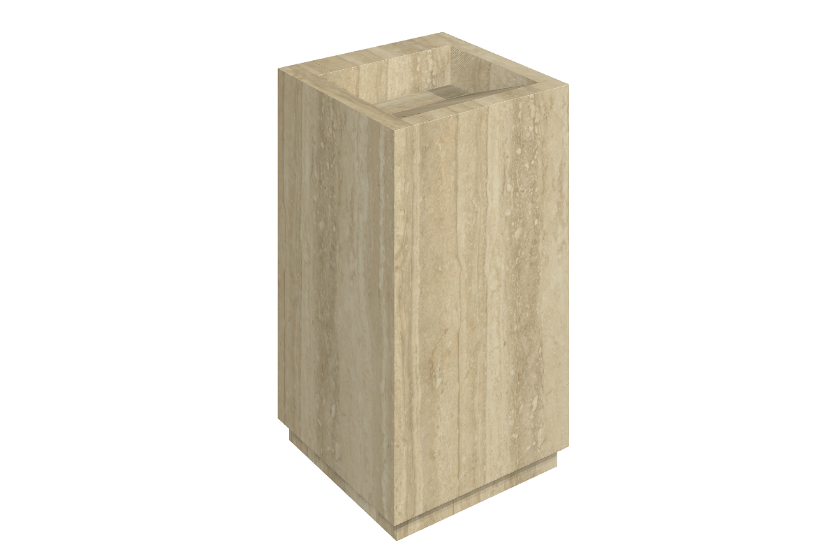 Charme Advance, Travertino Romano, Honed Satin