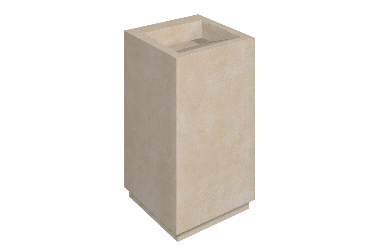 Materia, Magnesio, Honed Satin