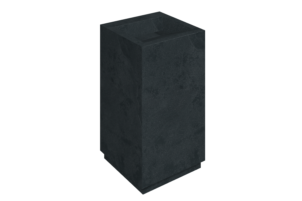 Materia, Titanio, Honed Satin